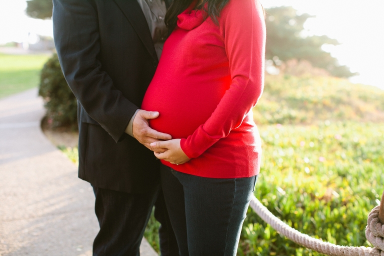 Seagrove Park Maternity Shoot Liz & Ernie