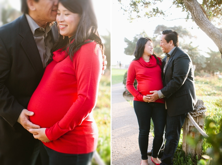 Seagrove Park Maternity Shoot Liz & Ernie