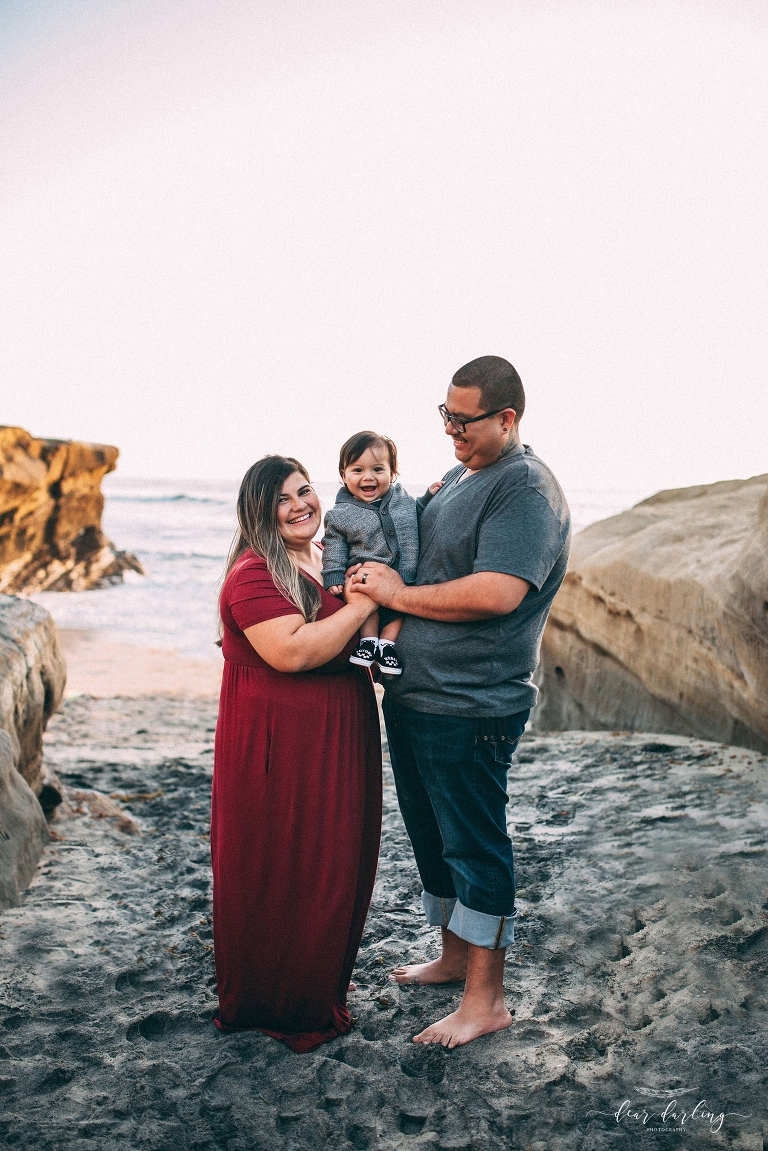 Ocean Beach Family Photoshoot