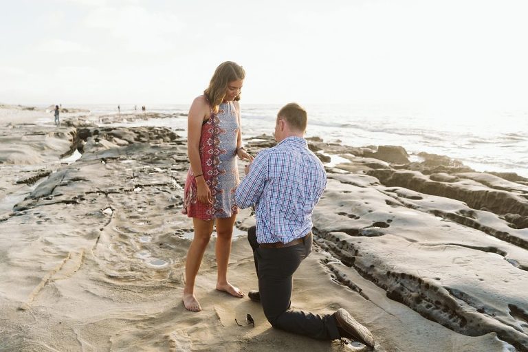 La Jolla Surprise Proposal Shoot