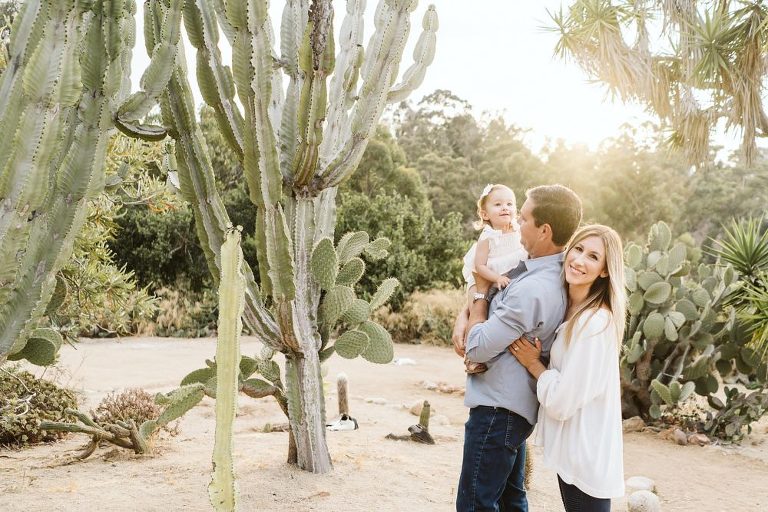 Balboa Park Outdoor Family Photoshoot