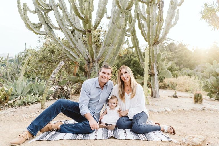 Balboa Park Outdoor Family Photoshoot