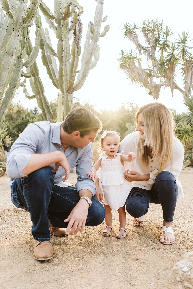 Balboa Park Outdoor Family Photoshoot