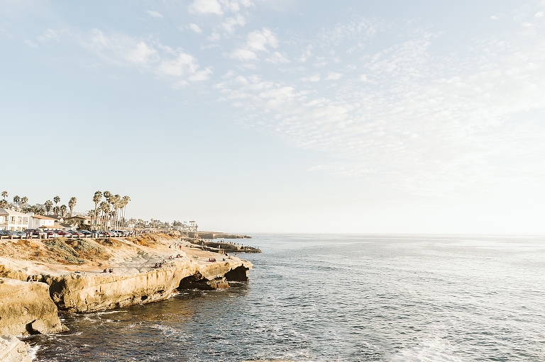 Sunset Cliffs San Diego Surprise Proposal Photoshoot