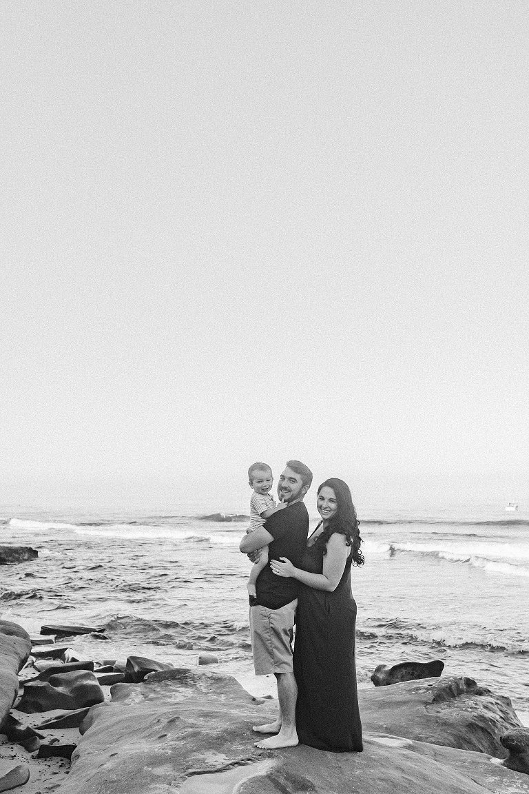 La Jolla Beach Family Photoshoot