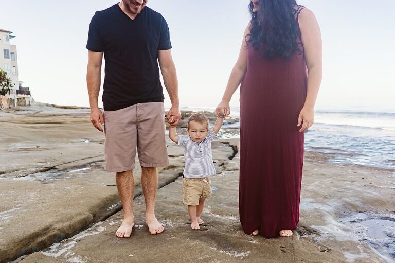 La Jolla Beach Family Photoshoot