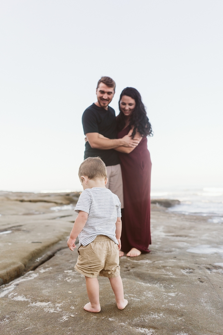 La Jolla Beach Family Photoshoot