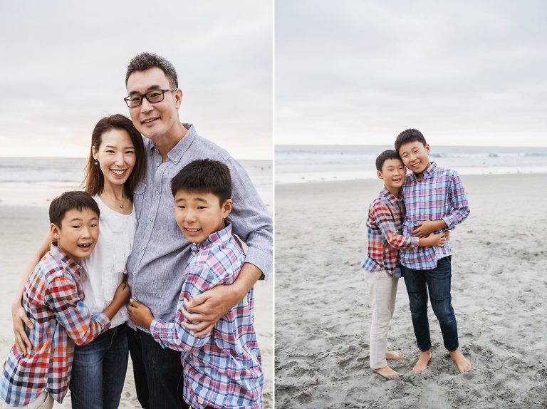 Del Mar Beach Family Photoshoot