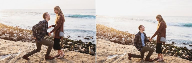 La Jolla Surprise Wedding Proposal