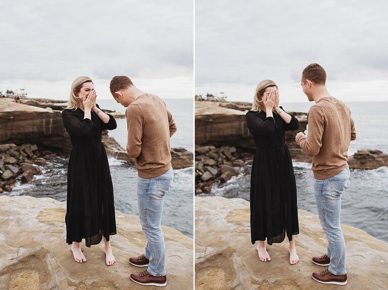 San Diego Surprise Proposal Photographer