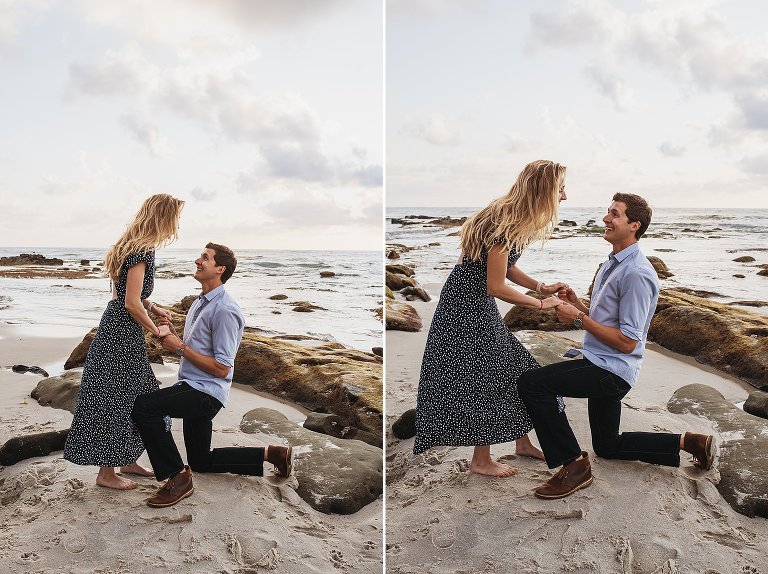 San Diego Surprise Proposal Photoshoot