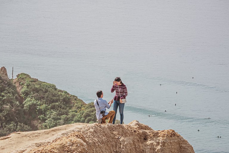 San Diego Surprise Proposal Photographer