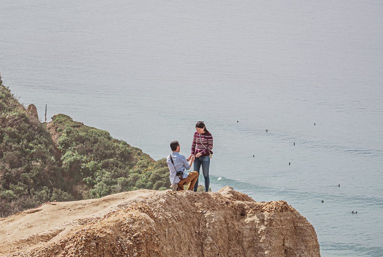 San Diego Surprise Proposal Photographer