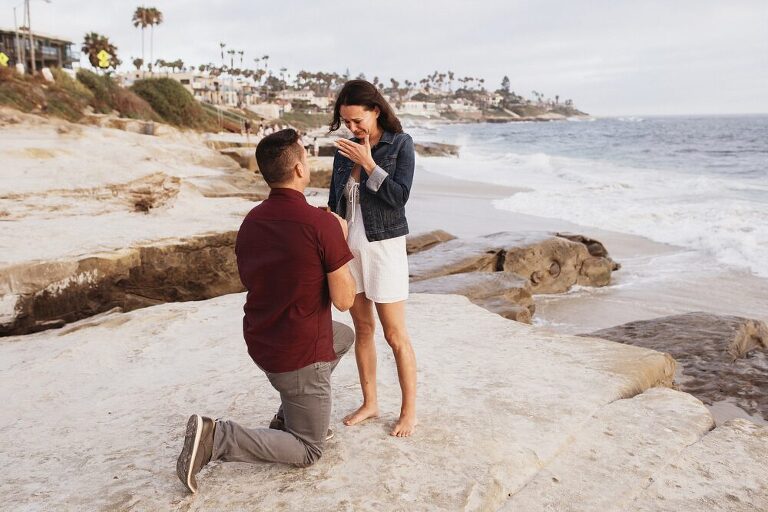 La Jolla Beach Surprise Proposal