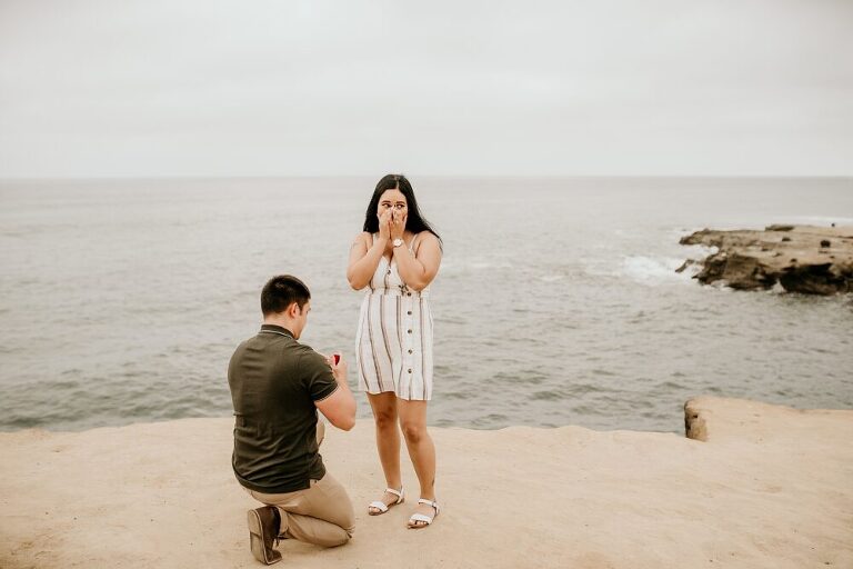 San Diego Surprise Proposal Photoshoot