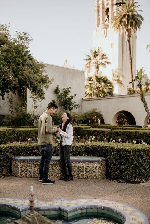 San Diego Surprise Proposal Photoshotographer