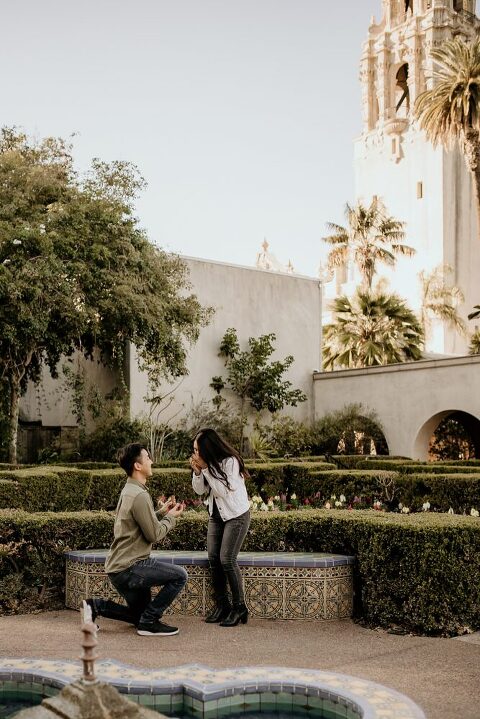 San Diego Surprise Proposal Photoshotographer