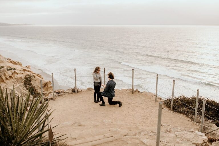 La Jolla Proposal Photoshoot