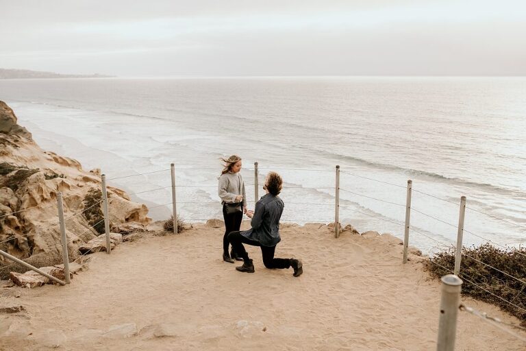 La Jolla Proposal Photoshoot