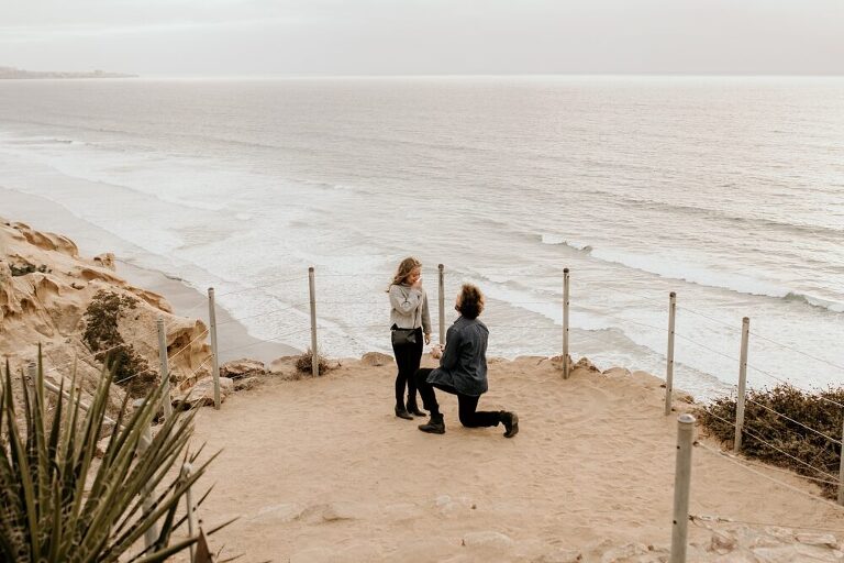 La Jolla Proposal Photoshoot