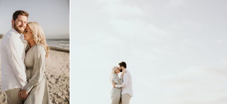 Carlsbad Beach Engagement Photoshoot