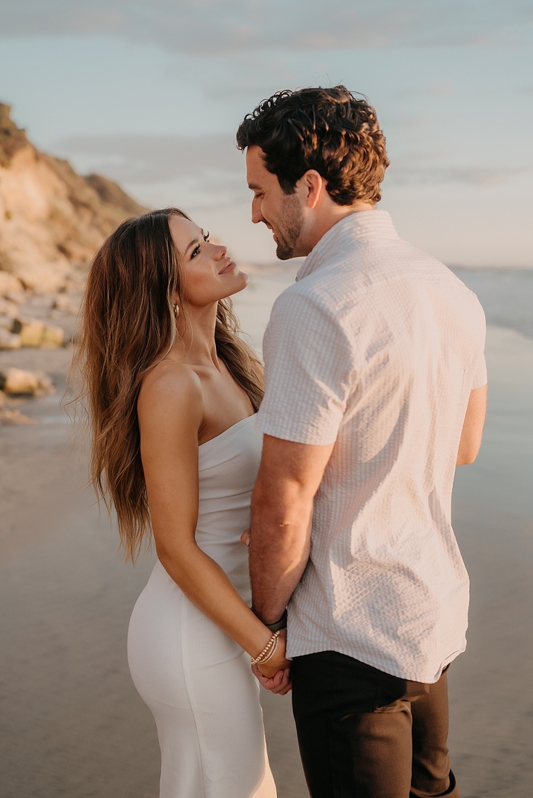 Del Mar Proposal Sunset Photoshoot
