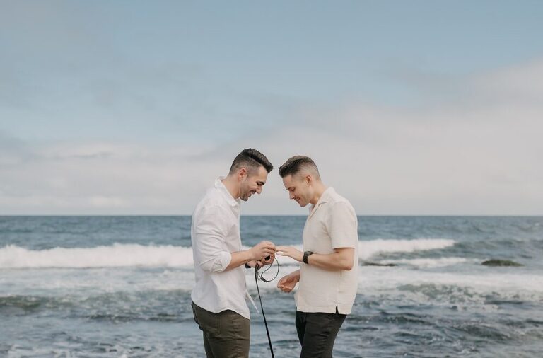La Jolla Surprise Gay Couple Proposal