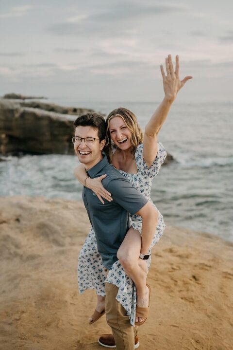 Sunset Cliffs Sunset Surprise Proposal